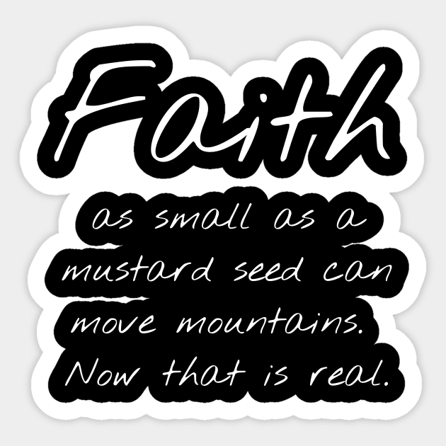 Faith Sticker by Humblebird